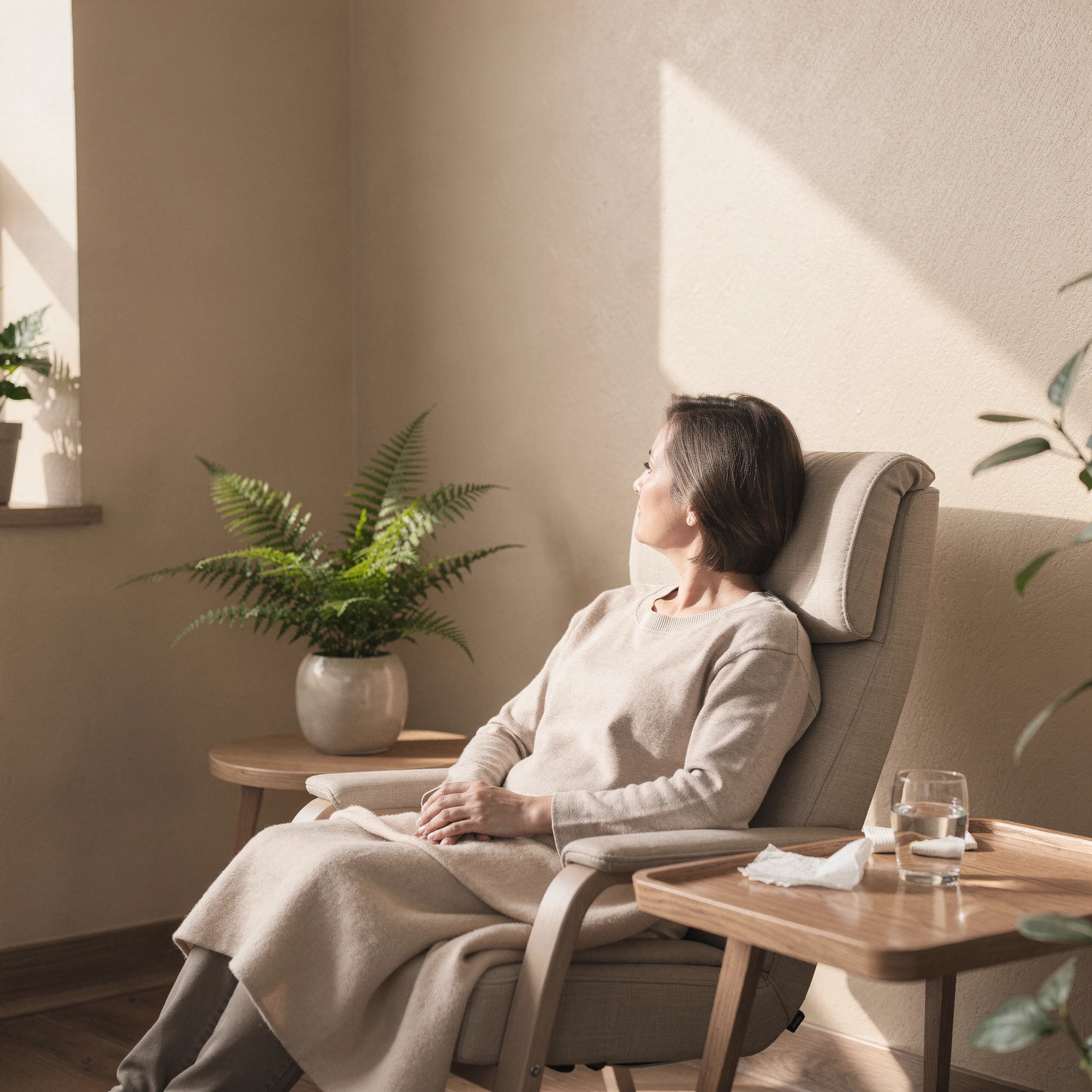 Calm treatment room for Spravato therapy serving Nolanville, TX